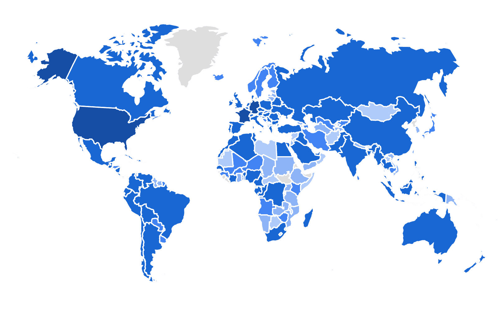 Nos utilisateurs dans le monde