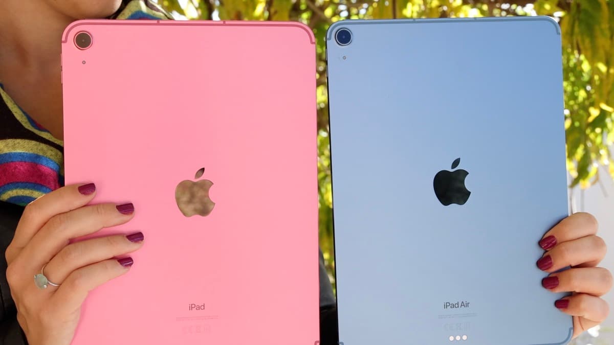 Comparativa entre el iPad de 10.ª generación y el iPad Air de 5.ª generación